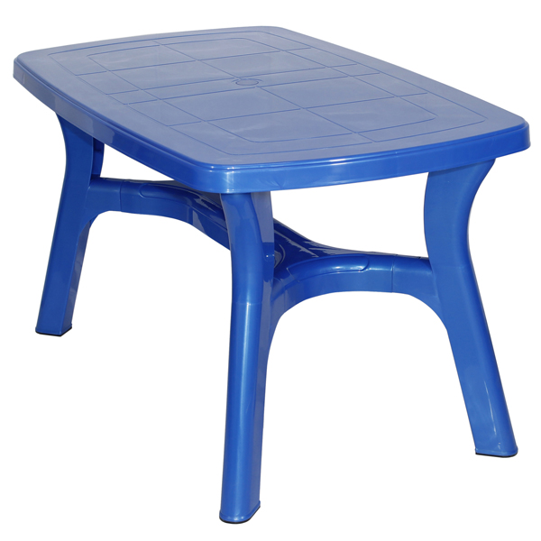 Стол Садовый 1350*805*730  синий