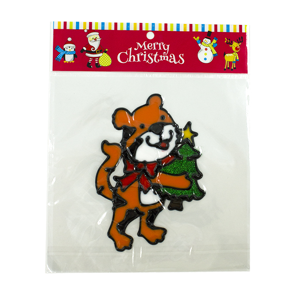 Наклейка новогодняя ТИГРЫ