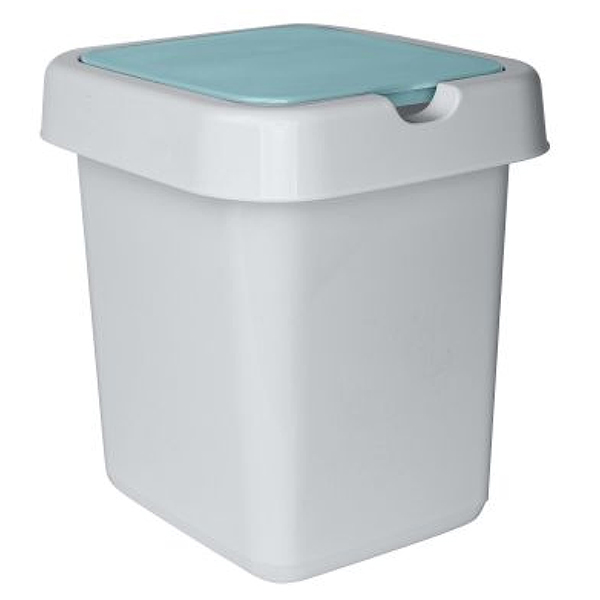Контейнер для мусора 25л Step небесный (то)