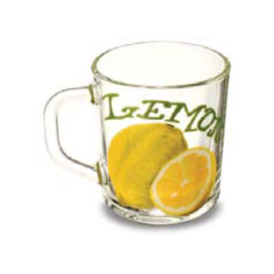 Кружка 200 мл  "Зеленый чай" Лимон К