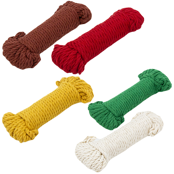 Веревка хлопок+полиэстер 3мм*20м