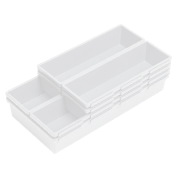 Лотки для хранения "Комбо 1" (белый) (то)