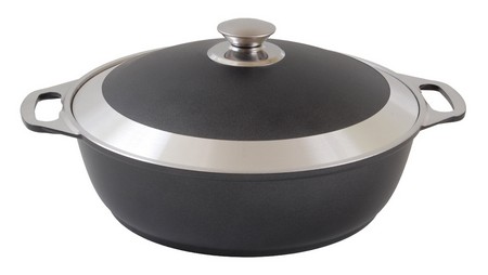 Кастрюля-жаровня 3л ДП (черный)