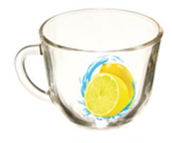 Кружка 200 мл  "Гламур" Лимон К