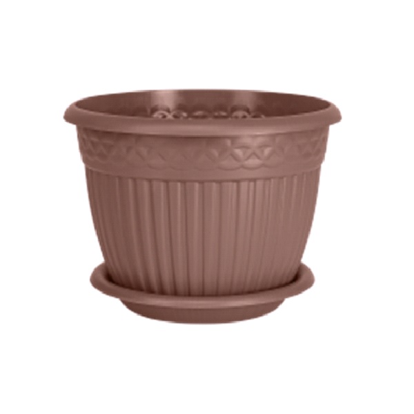 Кашпо Византия 3л Мокко