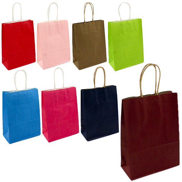 Пакет подарочный бумажный КРАФТ 26*12*32см