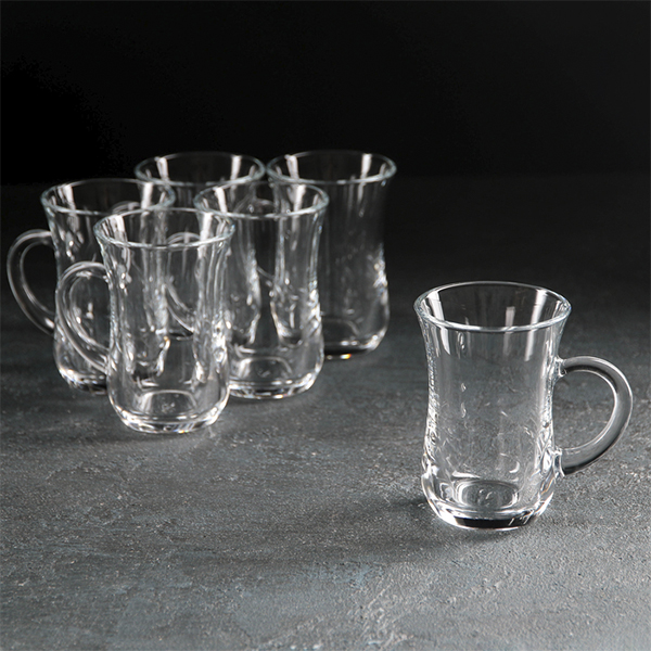 Набор стаканов для чая DANTEL 145 мл, 6 шт