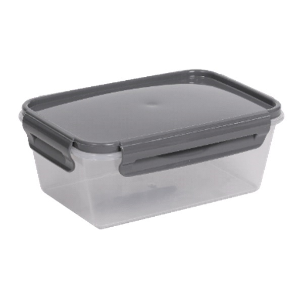 Контейнер для продуктов 0,8л (серый) (то)