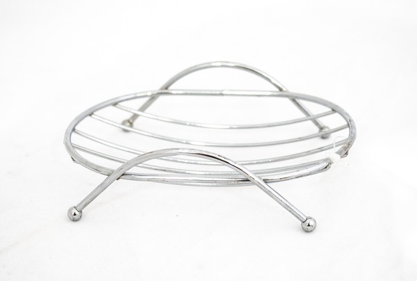 Мыльница металлическая овал