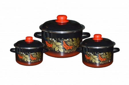 Кастрюля 2л цилиндр. РЯБИНА