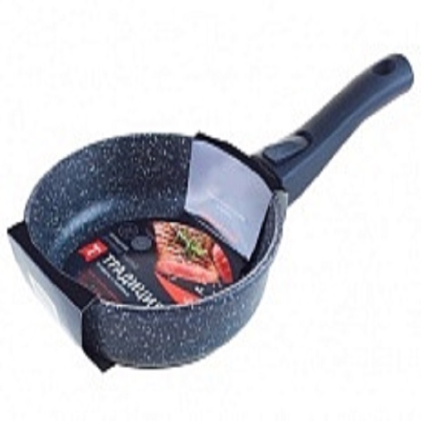 Сковорода а/пр литая 22см съемн/руч Гранит ТМ Традиция