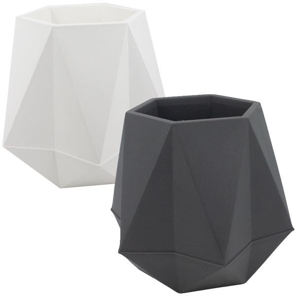 Кашпо пластиковое ЗВЕЗДА Ø-16см h-23см