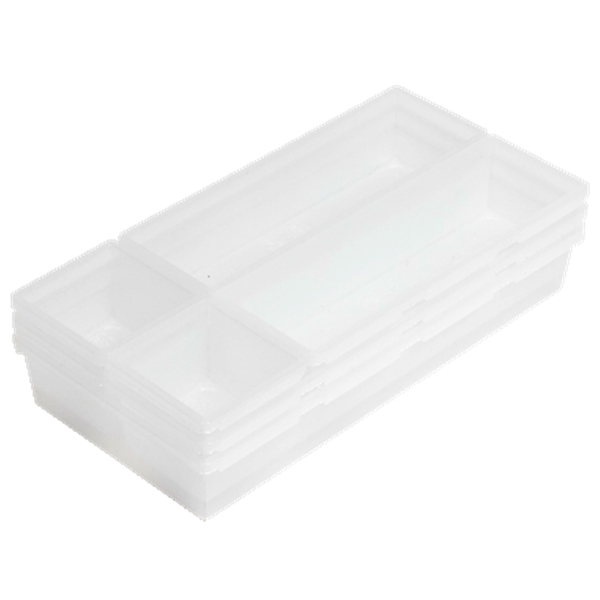 Лотки для хранения "Комбо 2" (прозрачный) (то)