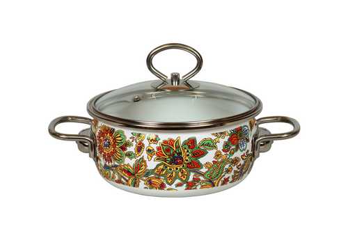 Кастрюля сф. 1,5л "Imperio" бел.