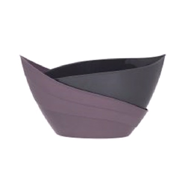 Кашпо Гармония 1,5л Сливовый/Антрацит