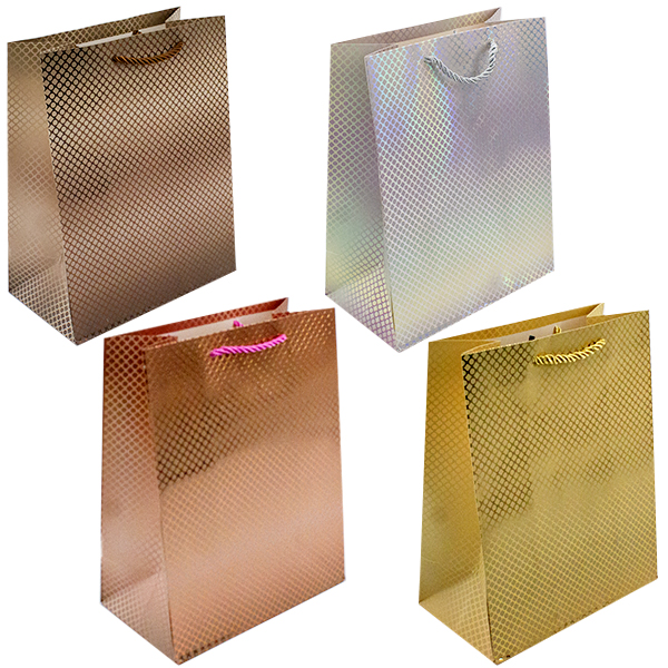 Пакет подарочный бумажный ИЛЛЮЗИЯ 18*10*23см