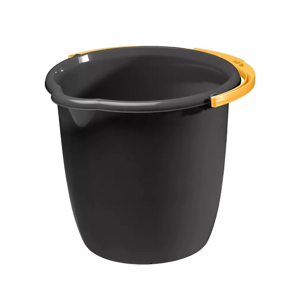 Ведро 8 л (темно-серый) (то)