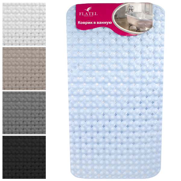 Коврик в ванную комнату PVC 35*65см 