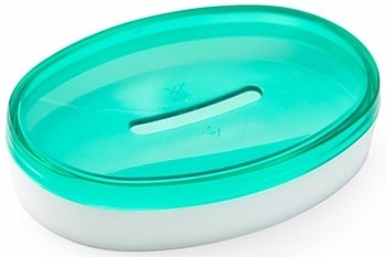 Мыльница Scarlet (мята полупрозрачный) (то)