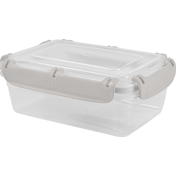 Контейнер BERGEN с защелками 1,4л пепельный жемчуг (то)