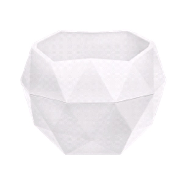 Кашпо Топаз 0,17л Белый