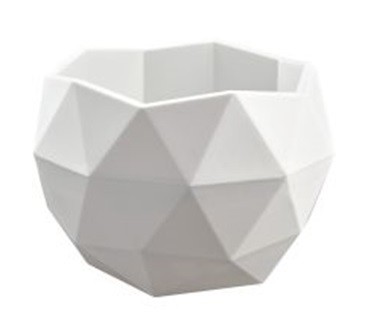 Кашпо Топаз 2,5л Белый d21,8 h15см 