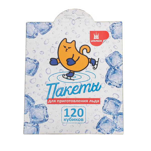 Пакеты д/приготовления льда "Уфа ПАК" 120 кубиков (60)