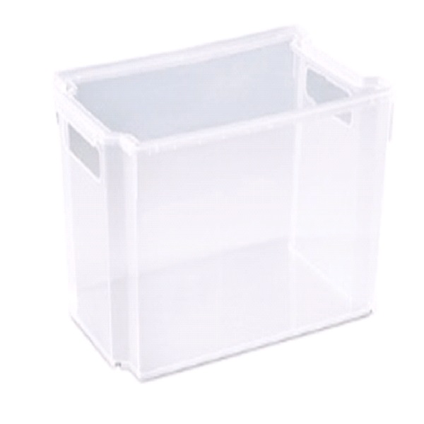 Ящик штабелируемый с крышкой "Модуль" S 6.5л (прозрачный) (то)