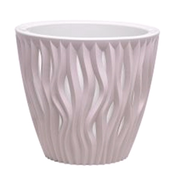 Кашпо Вдохновение 4,5л Бежево-розовый