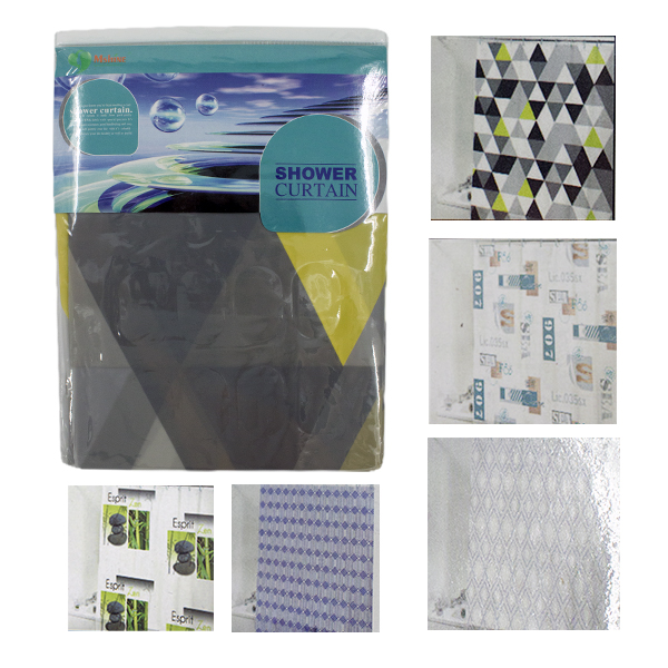 Штора для ванной 180*200 см EVA