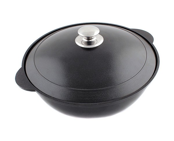 Казан 3.5л с крышкой (антипригарное покрытие)