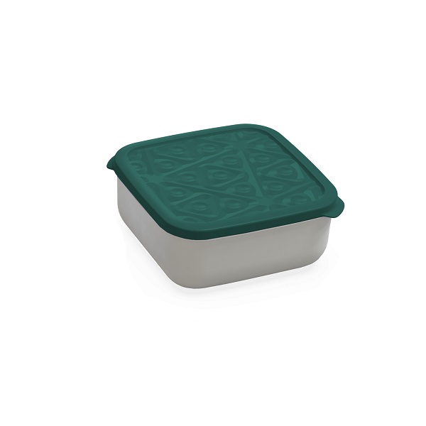 Контейнер Flexo 2,7л квадратный (зеленый)(то)