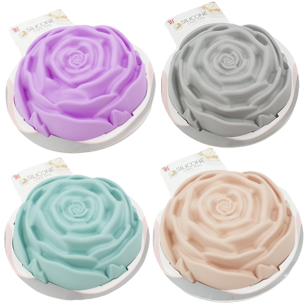 Форма для выпечки силиконовая ЦВЕТОК Ø-23см h-7см