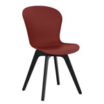 Стул LOFT с деревянными ножками OLA DOM (бордовый)