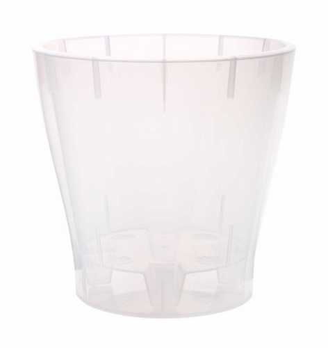 Горшок цв. для орхидеи 2,2л "Лея" двойной (прозрачный)