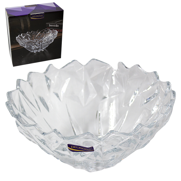 Салатник стеклянный Ø-14см h-10см