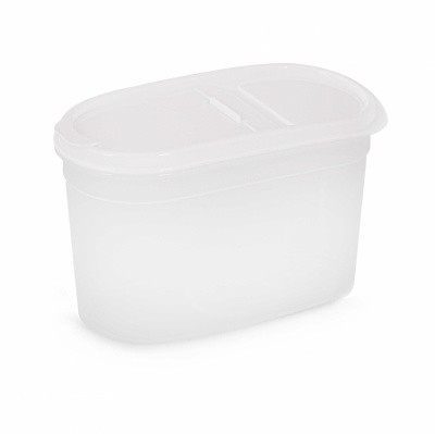 Емкость для сыпучих продуктов "Фиеста" (с клапаном) (1.2л)(микс) (то)