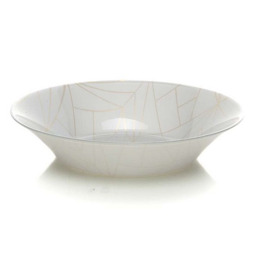 Тарелка глуб.упроч. ЛИНЕА 220 мм 3цв. (рис.28982)