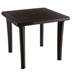 Стол квадратный Элластик (шоколадный)