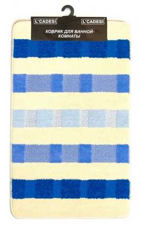 Комплект из 2 ковриков L'CADESI Marathon, 60х100 (U 60х50), Блок, розовый