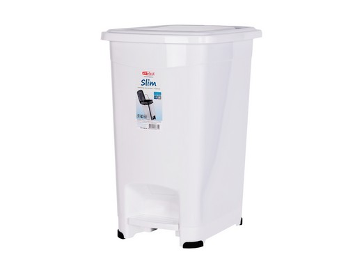 Контейнер для мусора с педалью "Slim" 15л