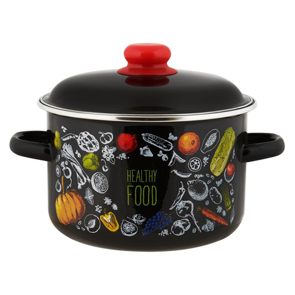 Кастрюля эмал цил Healthy food 2,0л ТМ Appetite