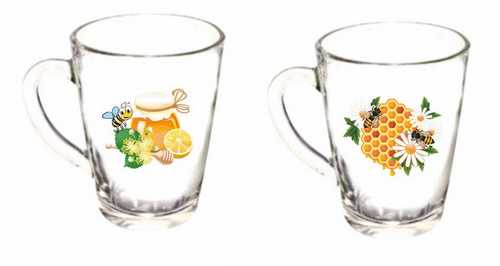 Кружка "Мёд" серия "Капучино" 300 мл