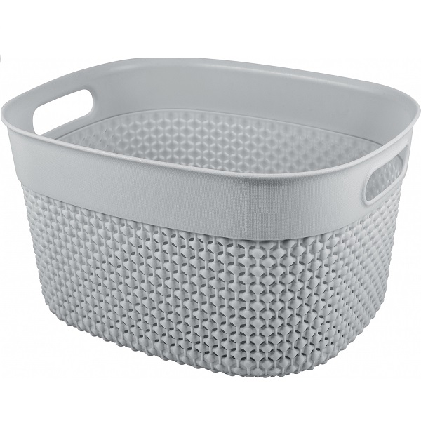 Корзина для хранения OSLO 6л серый шторм (то)