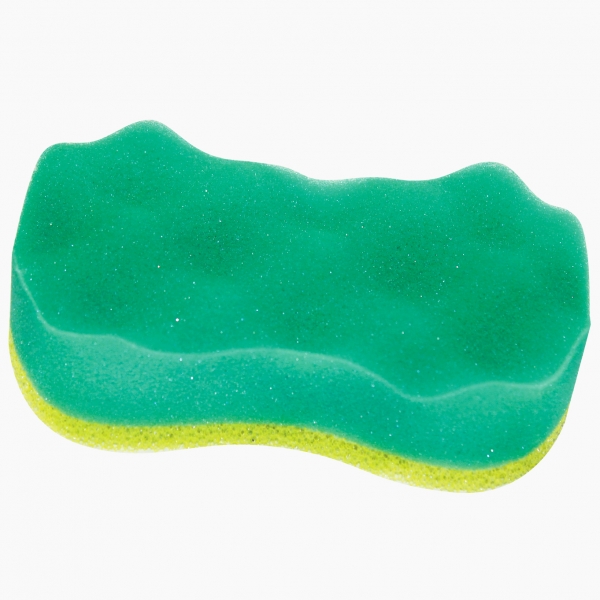 Губка для тела с массажным слоем, (восьмерка) 149х87х40