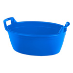 Таз Блеск овальный 16л (синий)