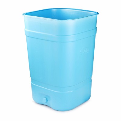 Бочка-бак 350л без крышки (квадратный) (микс)