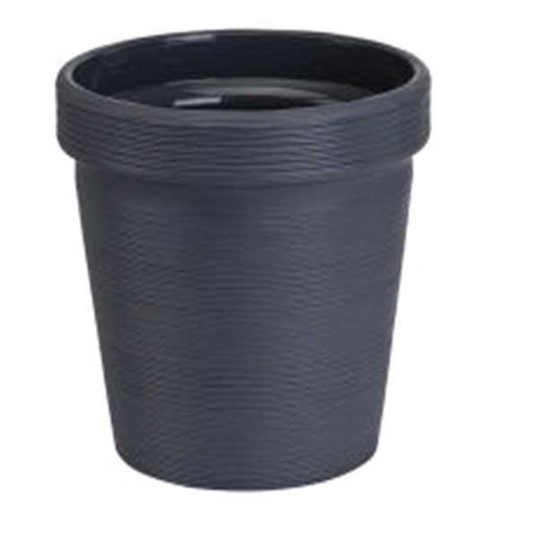 Кашпо Терра 3,57л Антрацит d19 h18,7см