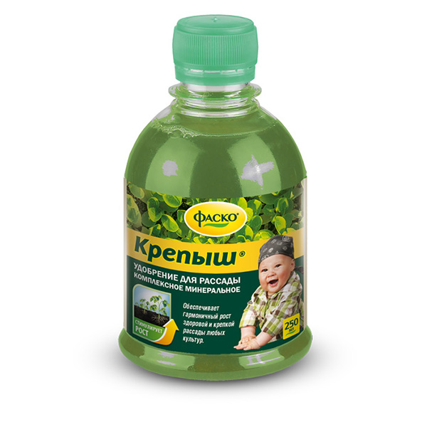 Удобрение жидкое Фаско Крепыш  минеральное для рассады 250 мл