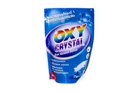 Кислородный отбеливатель Oxy crystal для белого белья 600г.